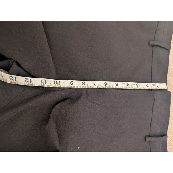 NWT Women's FRAME Black Le Crop Palazzo Wide Leg Trousers Sz 12 work wear office - Picture 13 of 14